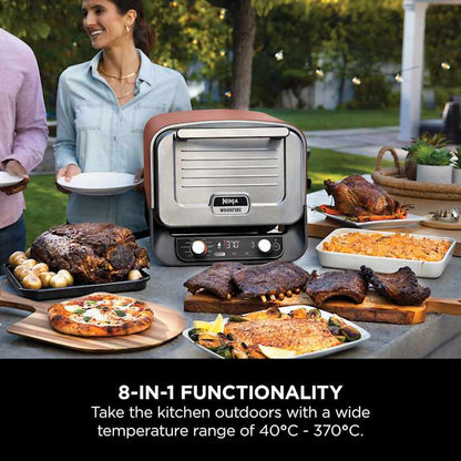 Ninja Woodfire Electric Outdoor Oven, Artisan Pizza Maker and BBQ Smoker