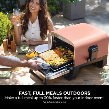 Ninja Woodfire Electric Outdoor Oven, Artisan Pizza Maker and BBQ Smoker